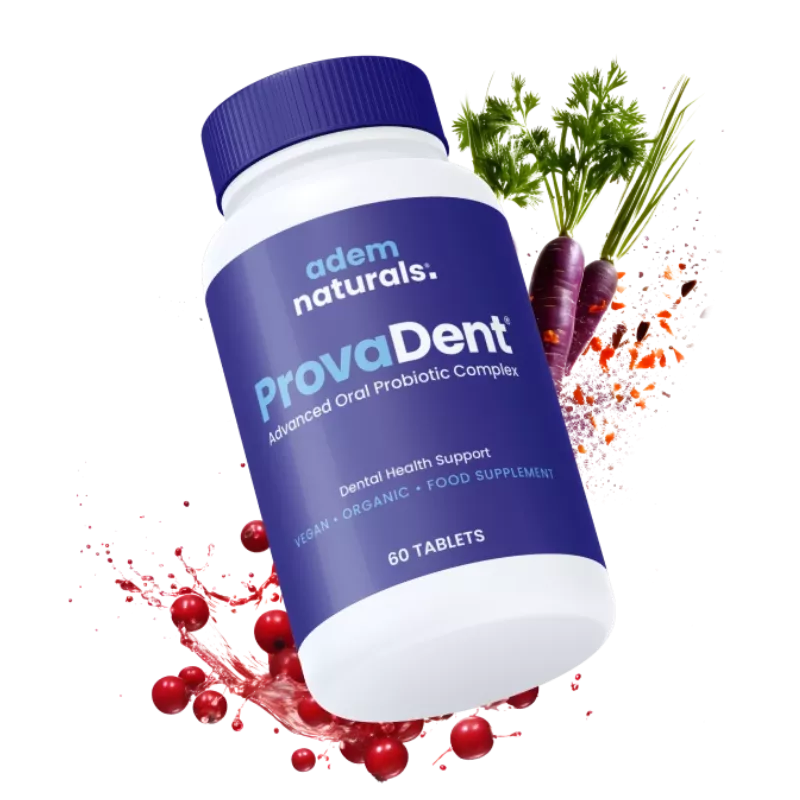 ProvaDent™ by Adem Naturals – Advanced Probiotic Formula for Strong Teeth