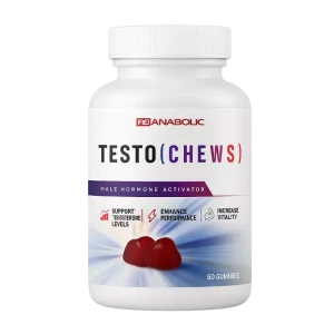 TestoChews™ Anabolic Gummy Fuel — Cortisol Control & Testosterone Support for Men 45+